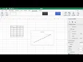 Applying Linear Regression on Excel Using LINEST to Determine the Slope the Uncertainty on Slope
