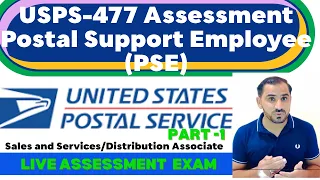 USPS 477 Postal Support Employee PSE Assessment Test 2026 - Part 1