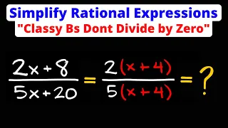 Simplify Rational Expressions - Intro Step-By-Step Example