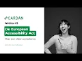 Download Lagu Webinar 3: De European Accessibility Act: meer dan alleen compliance!