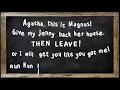 Matilda Chalkboard Scene