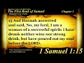 1 Samuel Chapter 1 - Bible Book