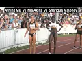 Download Lagu Athing Mu returns to race Nia Akins \u0026 Shafiqua Maloney in 800m