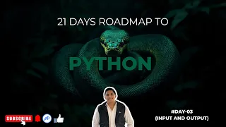 How Python Takes Input Shows Output Day 03 Python Course