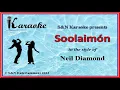 Download Lagu S\u0026N Karaoke - Neil Diamond - Soolaimón