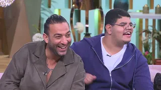 لعبة الصور مع ابطال فيلم الحريفة معكم مني الشاذلي 