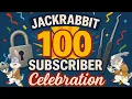 Download Lagu 100 Subscriber Celebration! #jackrabbit100 (Note: public video requirement lowered to 2)