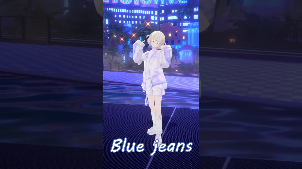 HANAさんのBlue Jeans踊ってみた【轟はじめ】#shorts  #vtuber #dance