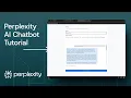 How to Create Perplexity API Chatbot using Perplexity AI