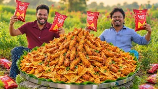 Crispy Nachos Chicken Fingers | Nachos Chicken | Nachos Chicken Fingers | Grandpa Kitchen