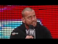 CM Punk invokes his rematch clause to face The Rock at Elimination Chamber: Raw, Jan. 28, 2013