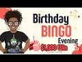 25 Live Evening Birt ay Bingo