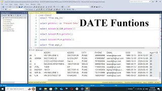 SQL For Data Science Class 22 Mastering Date Functions - Practical Applications in Data Analytics