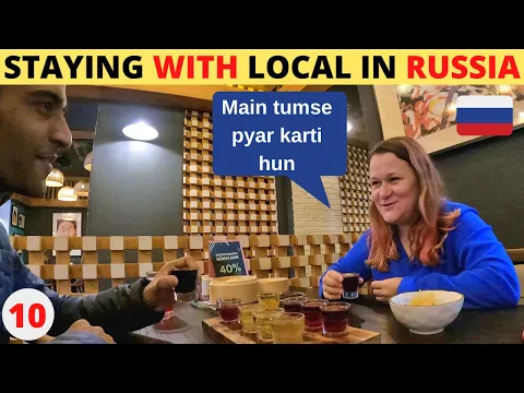 Couchsurfing Experience With local In Tyumene Indian in Russia