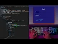 ASMR Programming - Coding Login Page