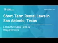 Host in San Antonio Texas Legally Type I Type II STRs