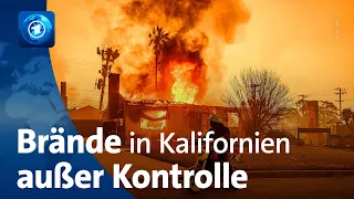 Waldbrände in Kalifornien breiten sich weiter aus