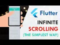 Flutter - Infinite Scrolling Pagination for ListView Flutter UI Design Tutorial
