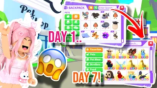 I Started Adopt Me From SCRATCH After 1 YEAR… 😱 *WE GOT A LEGENDARY*