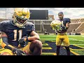 Their Helmets Are Made of Solid GOLD Notre Dame Facility Tour
