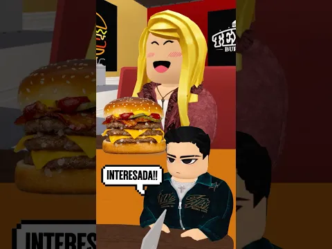 Yo cuando pido una hamburguesa TRIPLE 🍔 #roblox #humor