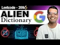 Alien Dictionary - Leetcode 269 Python