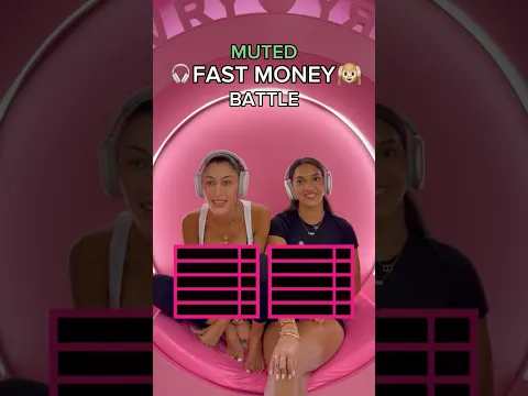 MUTED fast money🤫 #fastmoney #fyp #games #battle