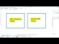 Create a Rectangle Using Two Different Methods the Rectangle tool and the Polyline Tool