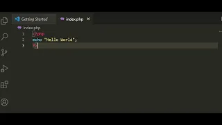 Write first Php program Print Hello world in Php using xampp server