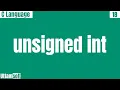 unsigned int data type in c programming size of range of what is unsigned int in c Language