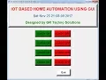 Raspberry Pi Based Home Automation Using IOT with Python GUI