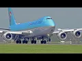 Download Lagu 30 HEAVY LANDINGS \u0026 TAKE OFFS | A380, B747-8F, A350, B777 | Amsterdam Schiphol Airport Spotting 🇳🇱