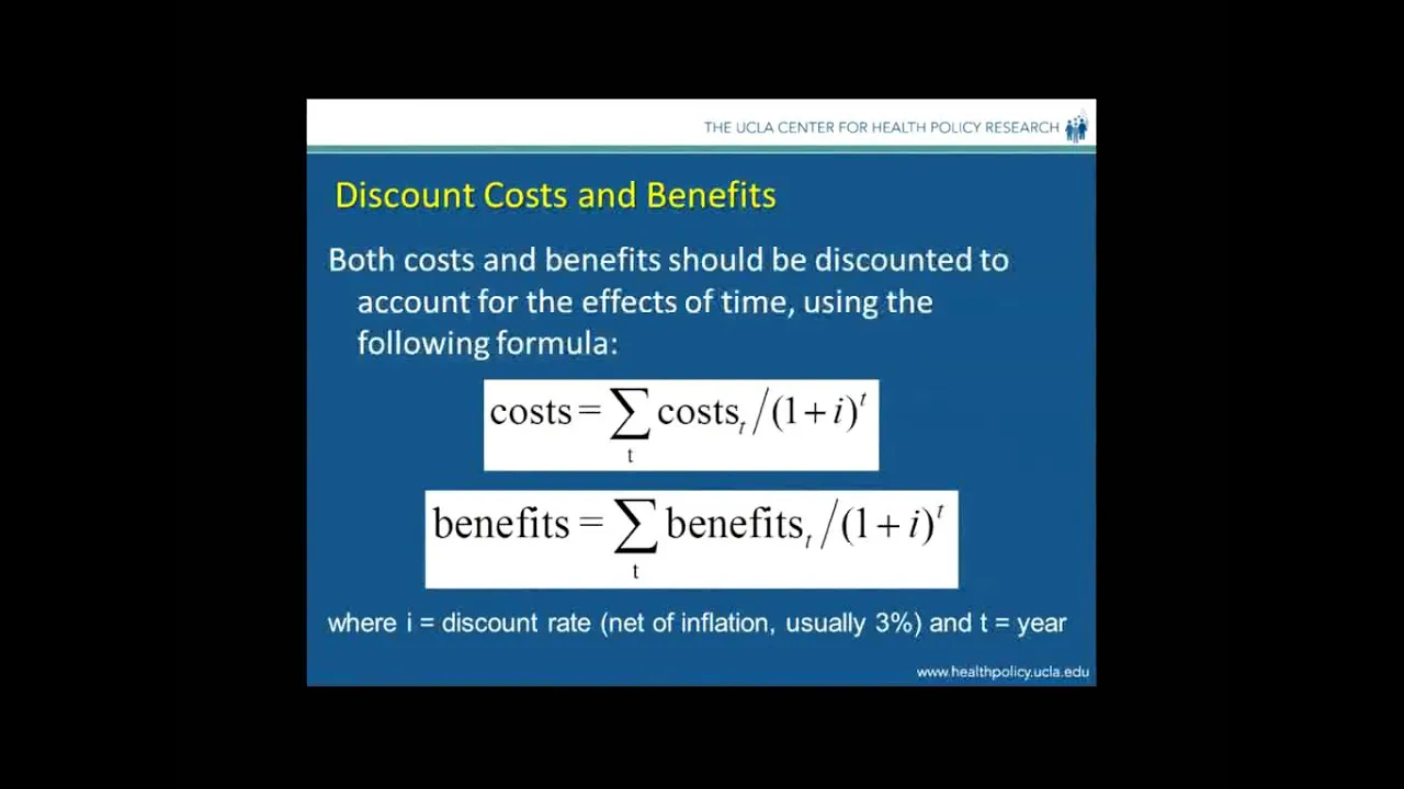 Intro to Economic Evaluation of Health Technology