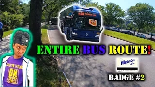 Racing Entire NYC Bus Route Bx19 GoPro POV Running