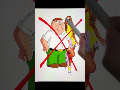 Creating Transformation Shakira x Peter Griffin #familyguy #short #tiktok #shakira #worldcup2026