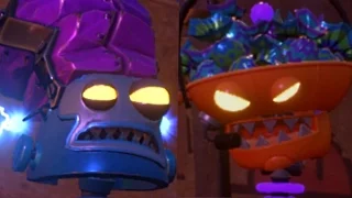 pvz garden warfare 2 creepy graveyard ops new zombots lawn of doom