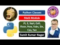 Python Math Module Pyhton Math Library Math Functions in Python with Practical Example