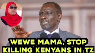 Ruto Sends A Warning To Samia Suluhu Over Killing Kenyans In Tanzania 