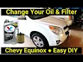 Chevy Equinox Change Your Oil and Filter All Special Tools Explained
