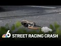 Street racing ends in violent crash in Miami Gardens authorities say