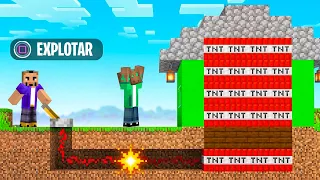 EXPLOTÉ la CASA de Mi AMIGO por VENGANZA en Minecraft!