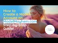 How to Create a Model Account on ModelMayhem com Step-by-Step Guide
