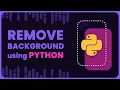 Python Remove Background From Image python for beginners