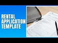 Rental Application Template - How To Fill Commercial Lease Agreement