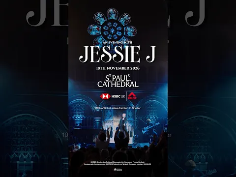I’m doing a very special acoustic show at St. Paul’s Cathedral 18.11. Tickets on sale at 10am 24.09.