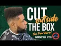 Mid Bald Afro Box Fade tutorial