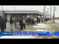 Big Crowds Lined Up At The DMV