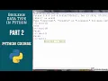 Data Types in Python Part 2 Core Python Programming Course