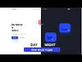 Mode Website using JavaScript HTML CSS Toggle Mode UI Element