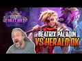 Hearthstone Beatrix Paladin Takes On Herald DK